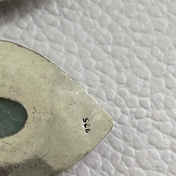 One-of-a-Kind Evil Eye Necklace | Genuine 925 Sterling Silver | Heirloom Piece - Picture 5 of 6